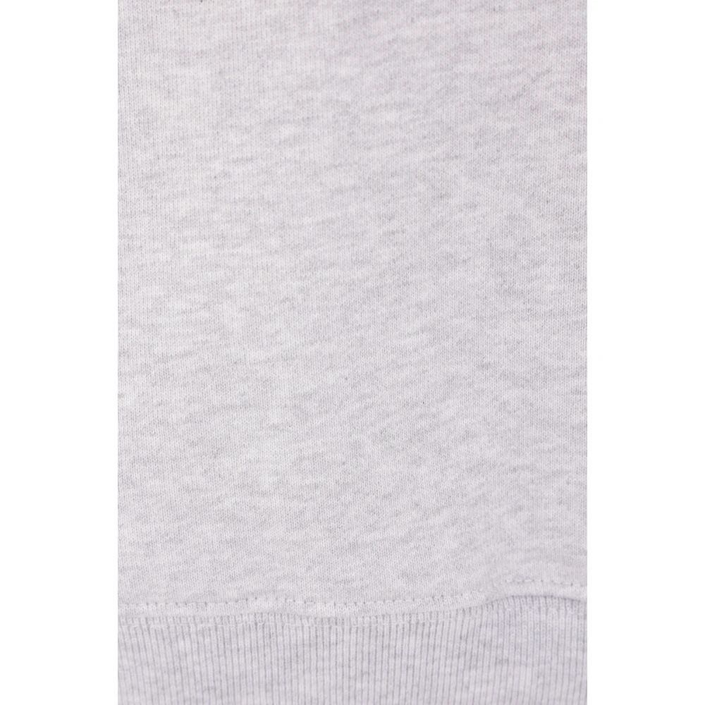 Represent Grijze Melange Hoodie met Ribdetails Gray Heren