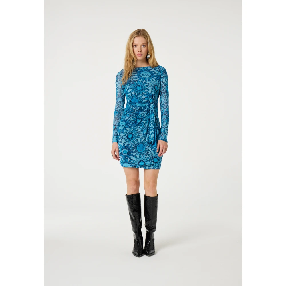 Fabienne Chapot Lilo Short Dress Blue Dames