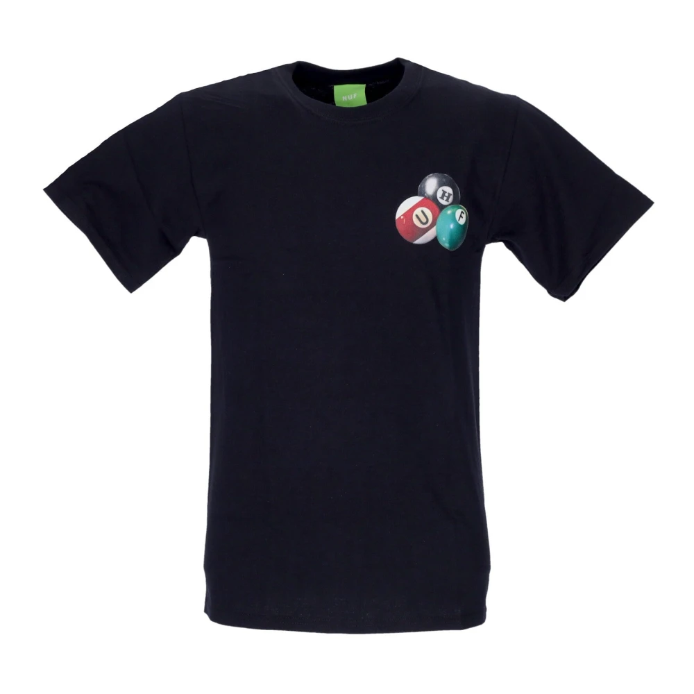 HUF Zwarte Dirty Pool Tee T-shirt Black Heren