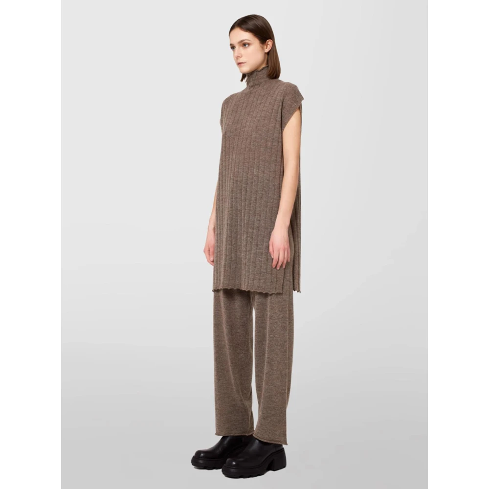 Alpha Studio Lange Vest Gray Dames