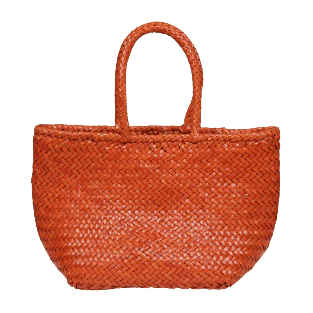 Dragon Diffusion Stijlvolle Leren Tas Orange Dames