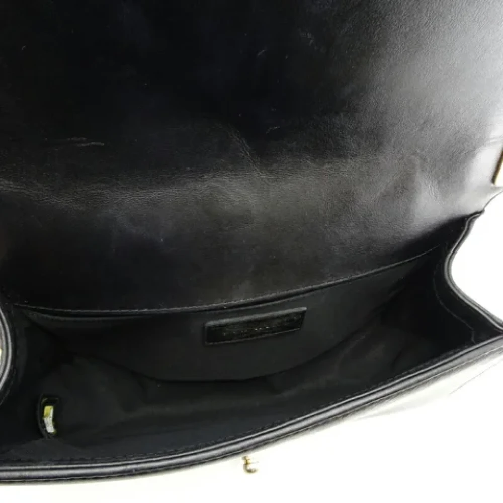 Chanel Vintage Pre-owned Fur chanel-bags Black Dames