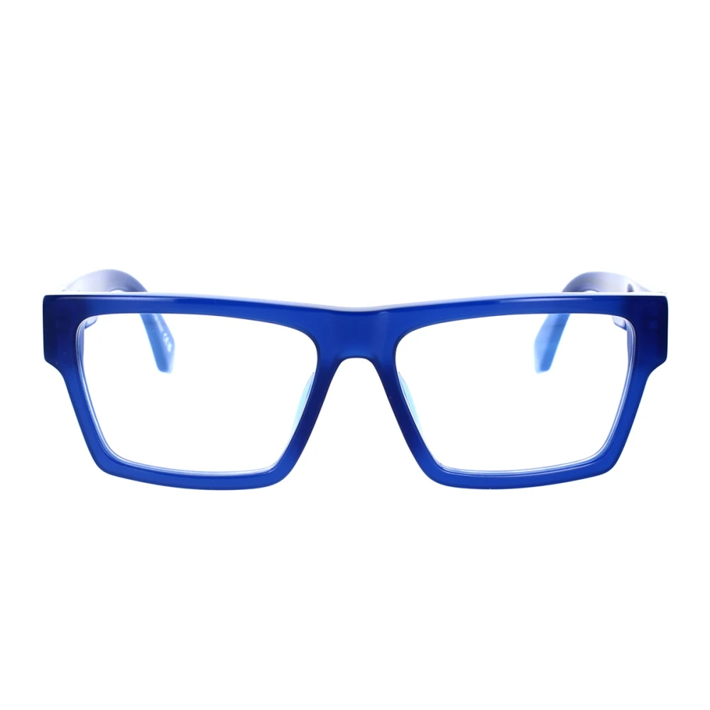Unisex Style 46 Gjennomsiktig Blå Briller