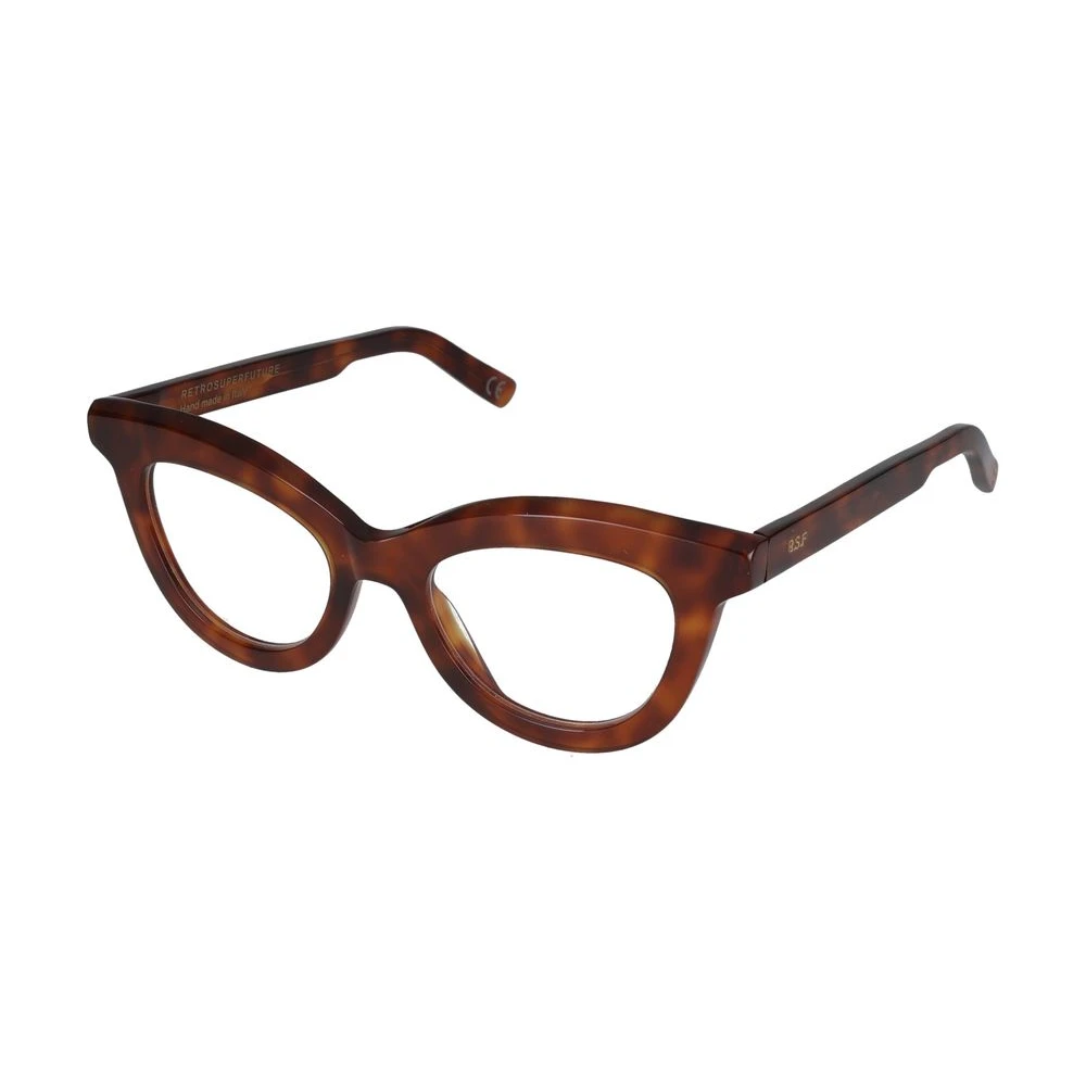 Retrosuperfuture Women's Brown Vintage Havana Eyeglasses Diversa Model