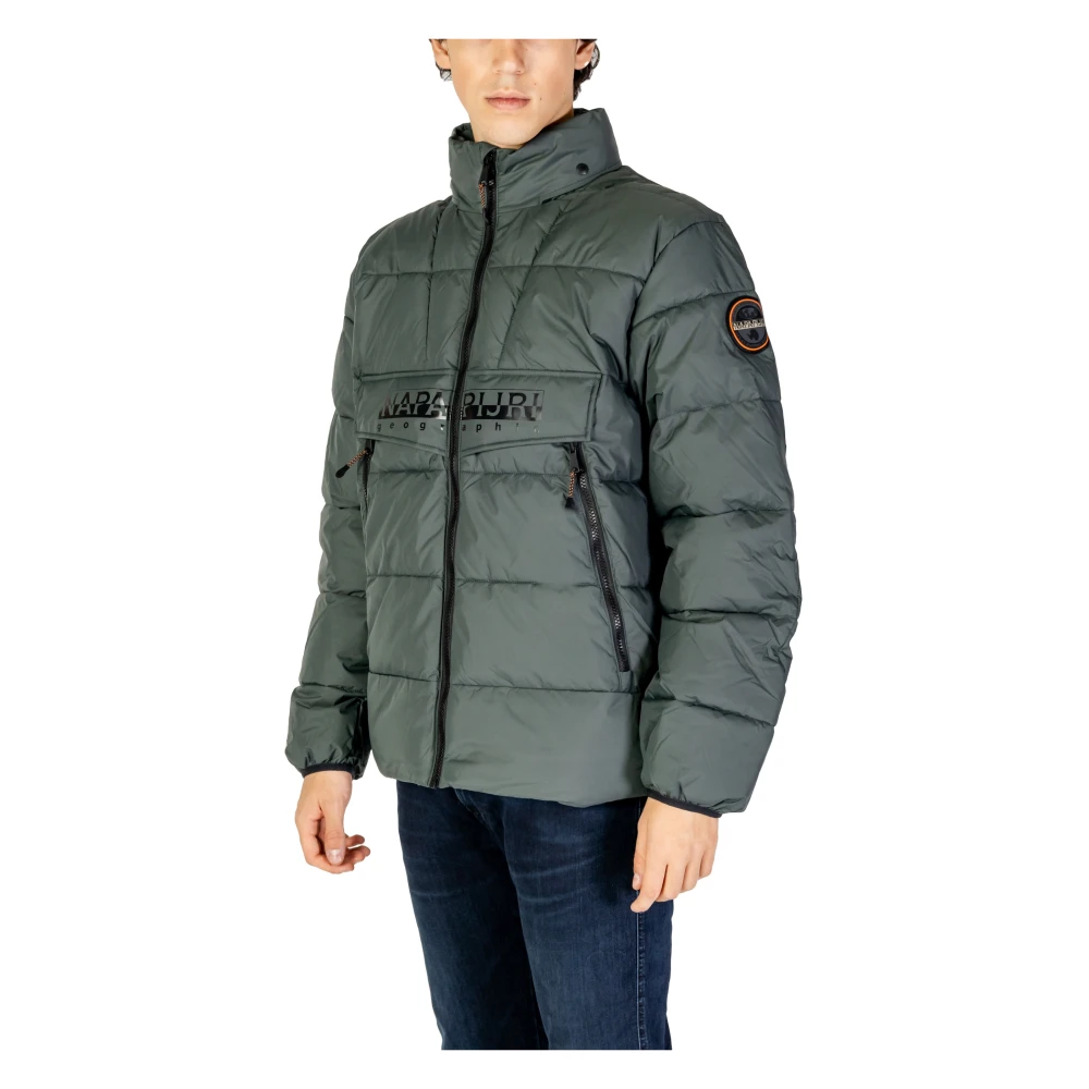 Napapijri Pufferjas Herfst Winter Collectie Mannen Green Heren