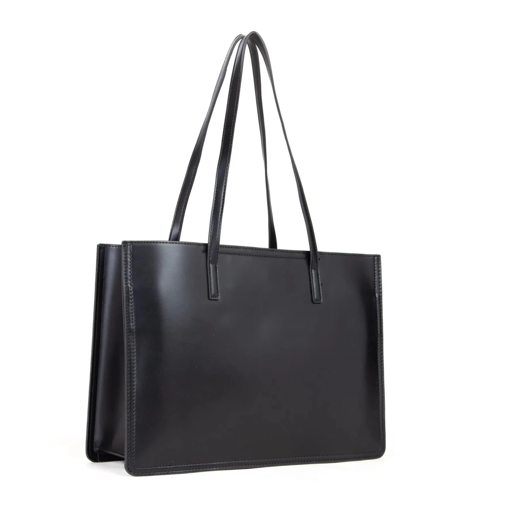 Valentino by Mario Valentino Zwarte Wall Re Schoudertas Black Dames