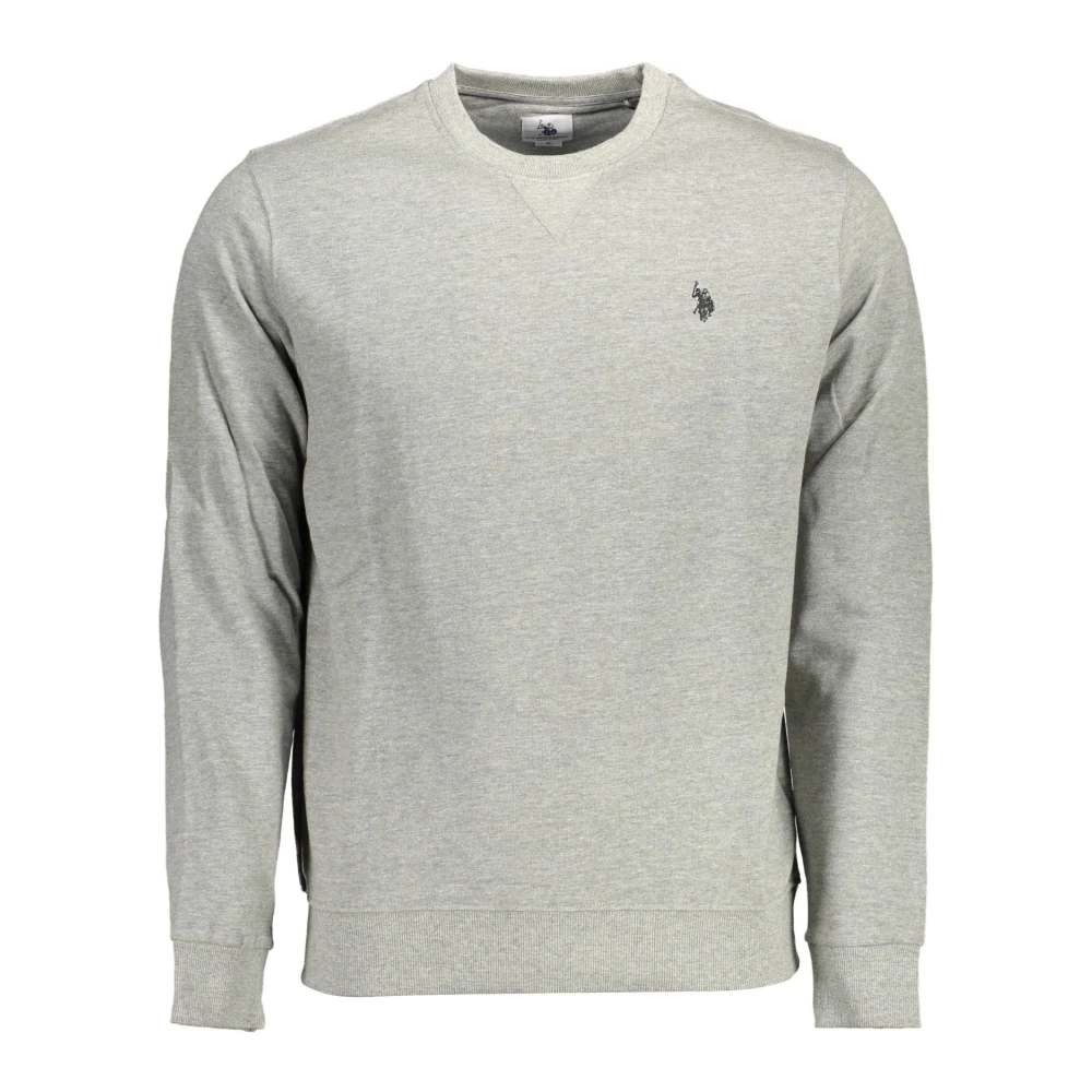 U.s. Polo Assn. Men's Gray Sweatshirt Without Zip