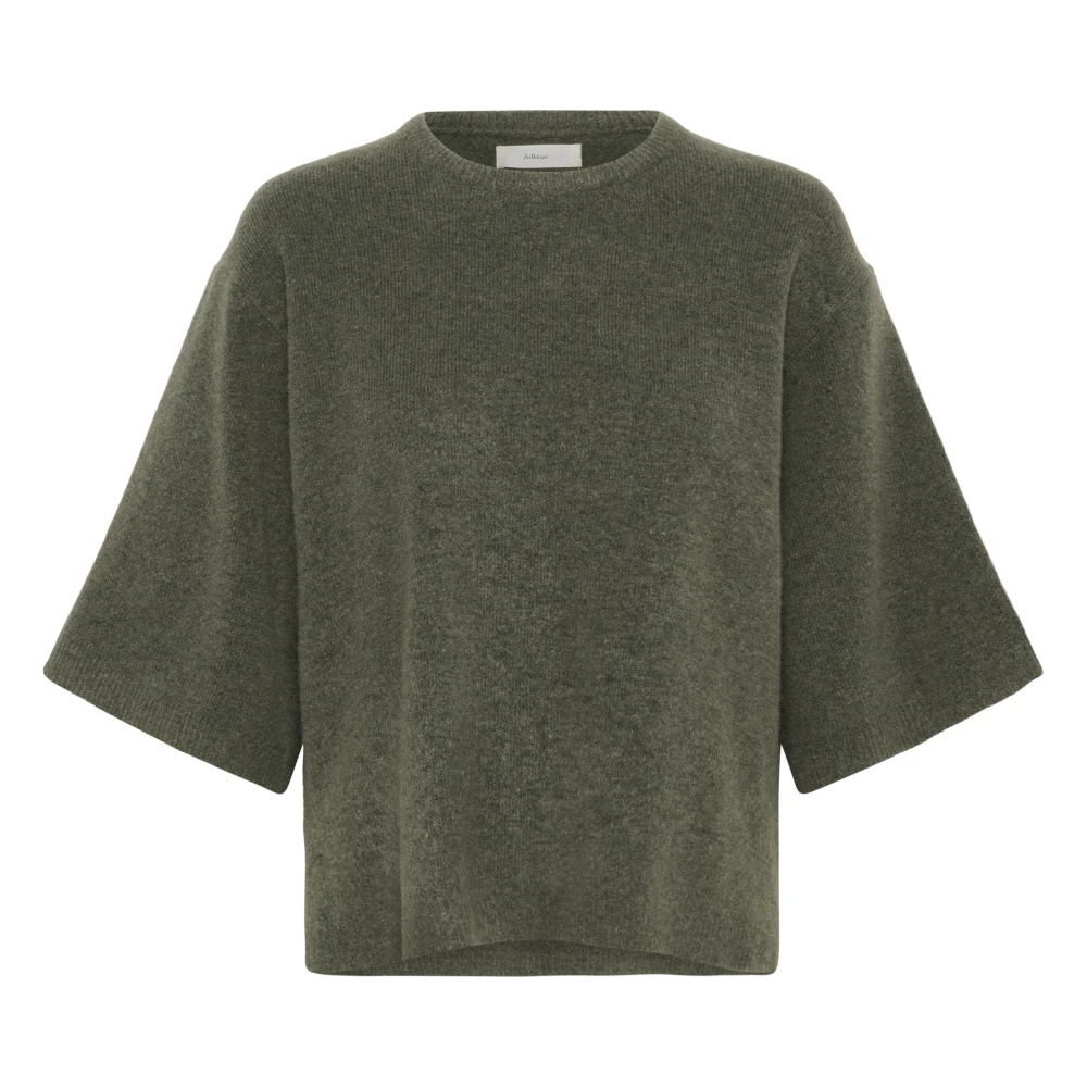Inwear Women's Green Round-Neck Knitwear, 2XS, Guniw Tee