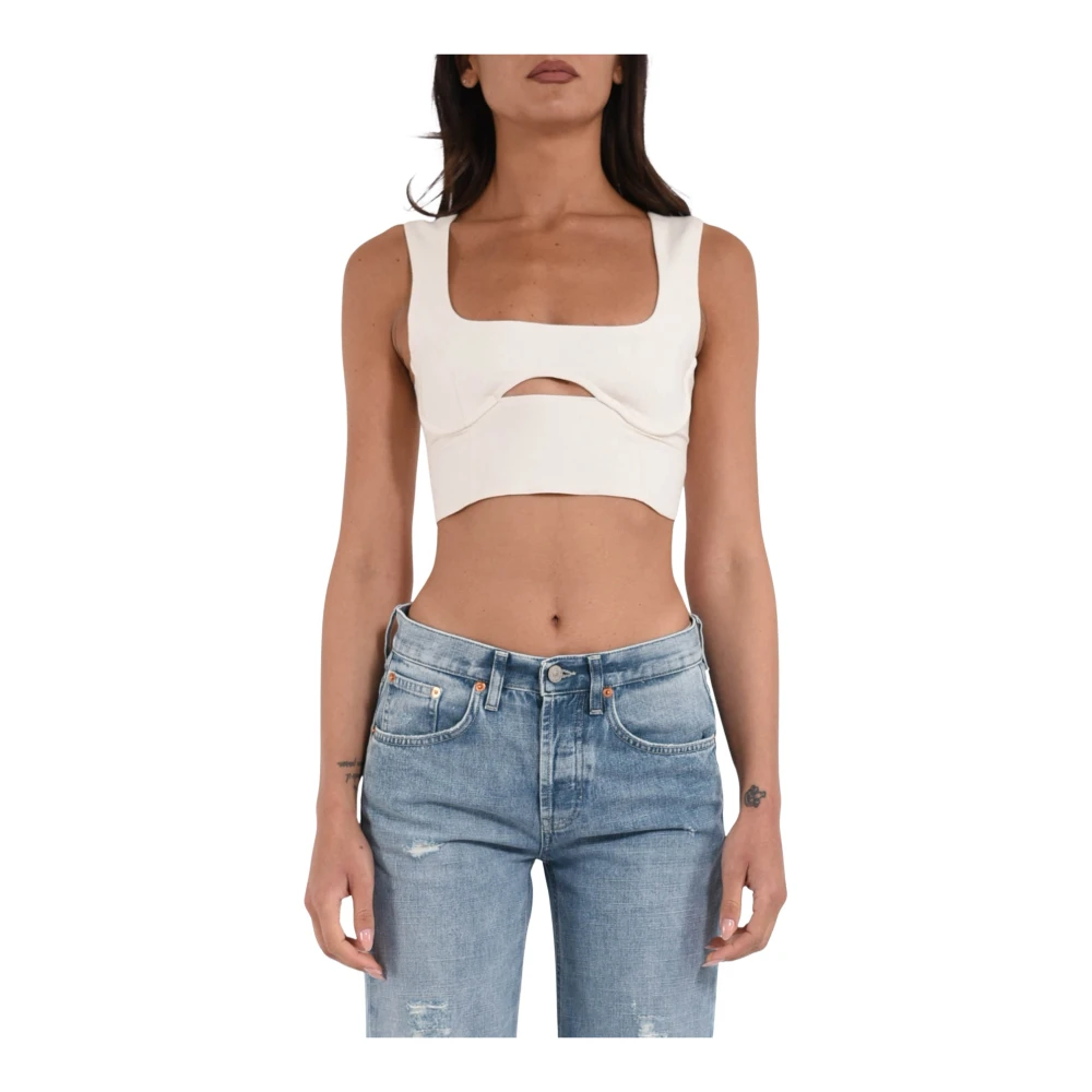 Tops > Sleeveless Tops - - Patrizia Pepe - Modalova