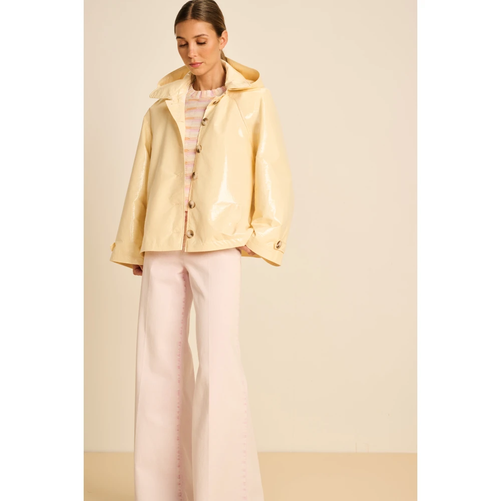 March23 Nieuw Vest Beige Dames