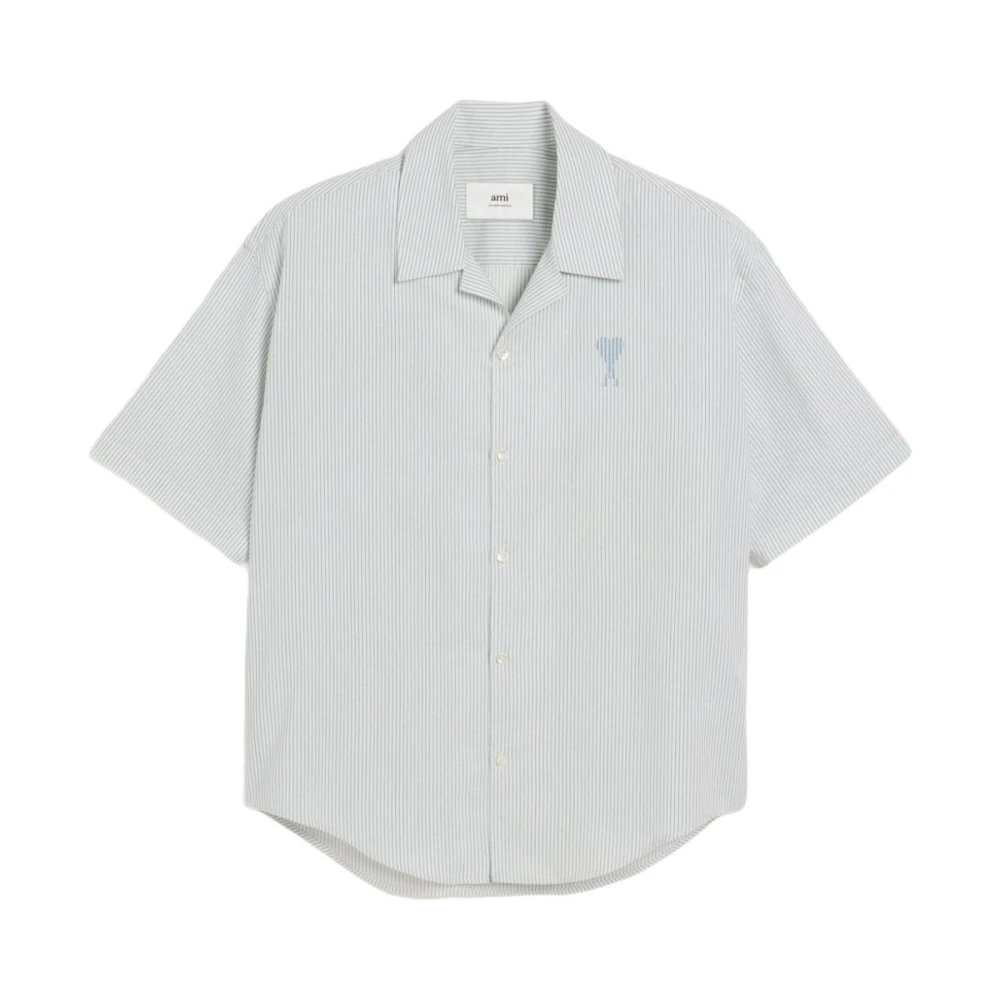 Shirts > Short Sleeve Shirts - - Ami Paris - Modalova
