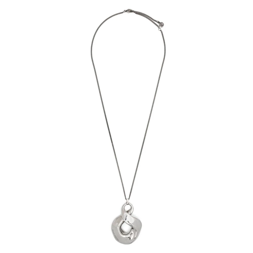 Alexander Mcqueen Women's Silver Pendant Necklace