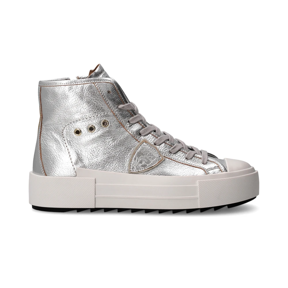 Philippe Model Sneaker High La Grande Man-Argent Dames Schoenen Grijs