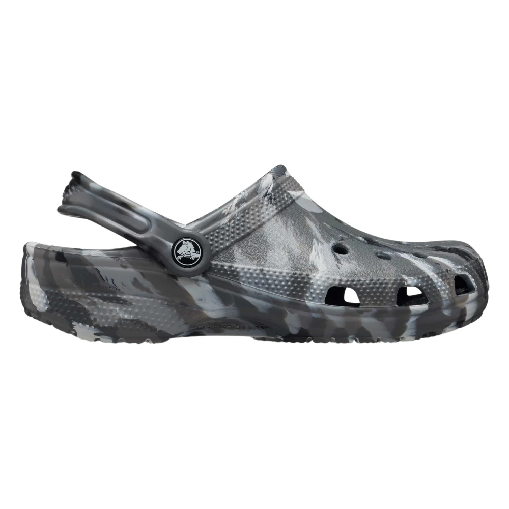 Crocs Girls Green Marbled Kids Clog - Kids Sandals - 37 Eu - Kids