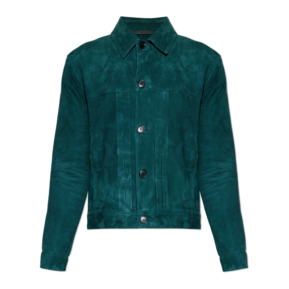 Paul Smith Hombre Verde - Chaqueta De Ante - Jackets - L