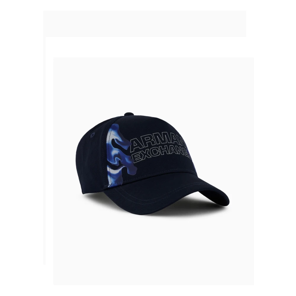 Armani Exchange Caps Blue Heren