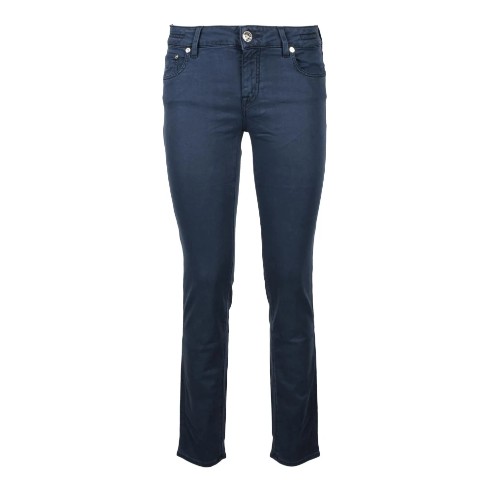 Jacob Cohën Stretch Modal Katoenmix Jeans Blue Dames