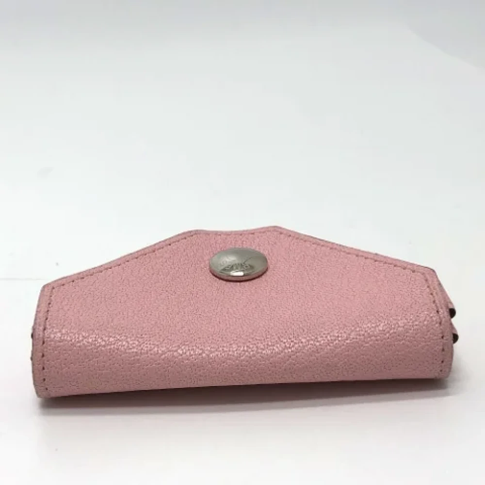 Hermès Vintage Pre-owned Leather wallets Pink Dames