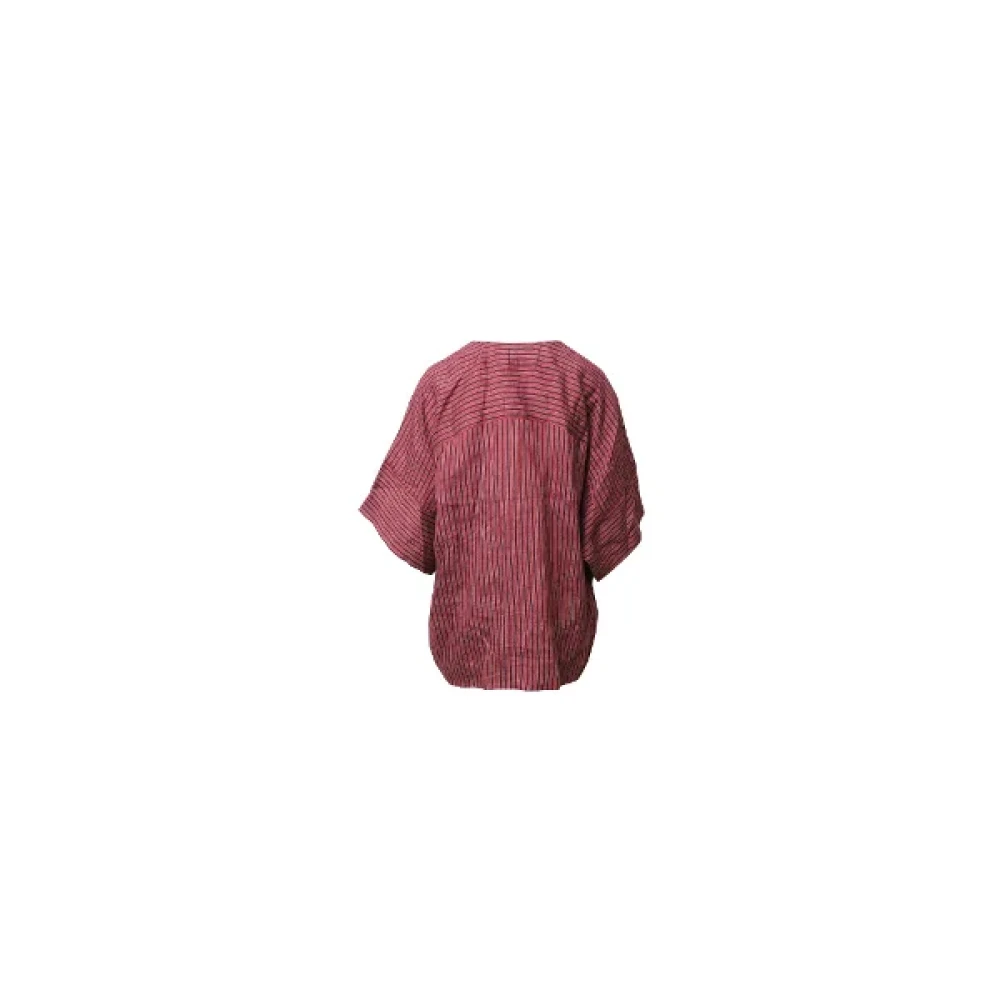 Acne Studios Pre-owned Linen tops Pink Dames
