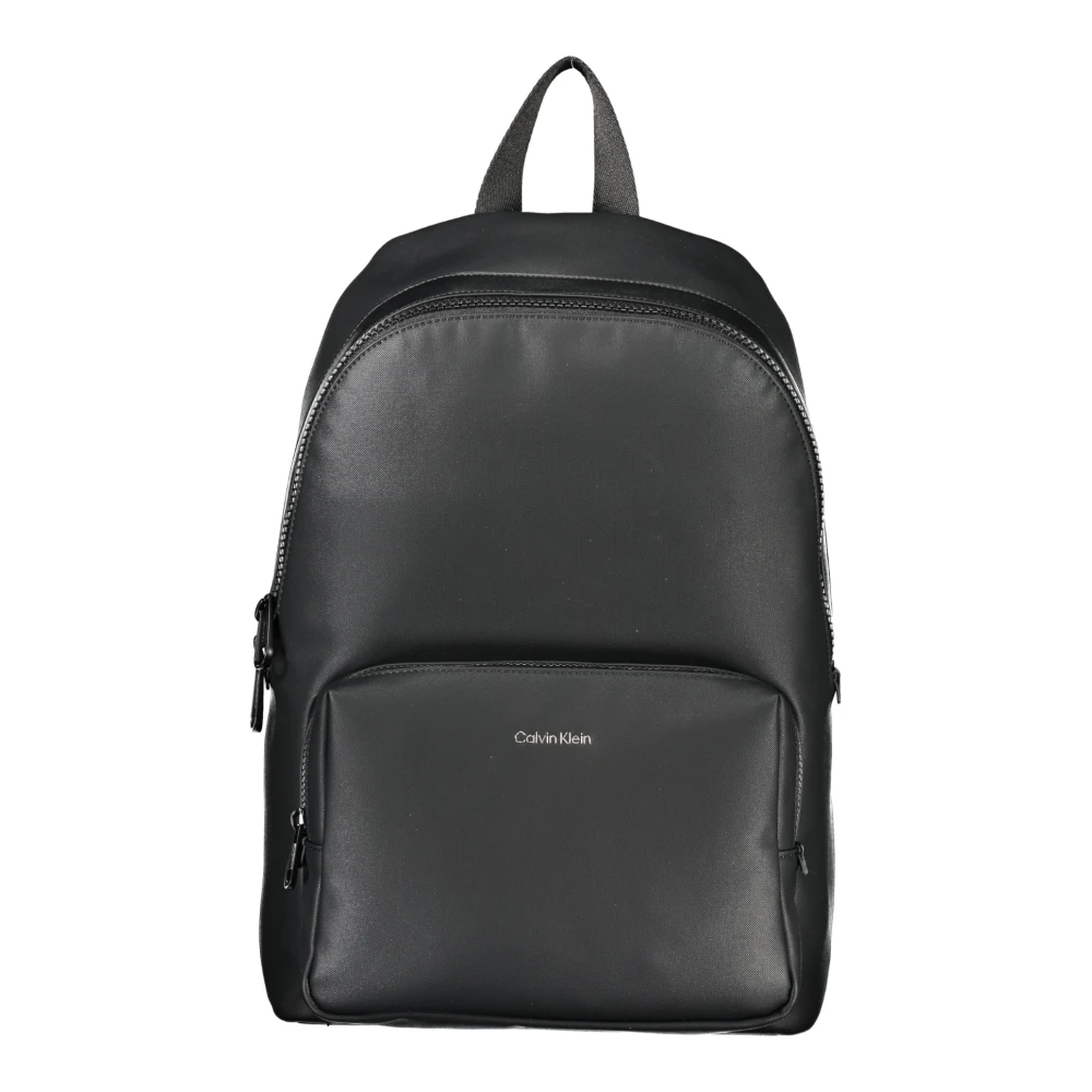 Calvin Klein Elegante Urban Rugzak met Laptopvak Black Heren