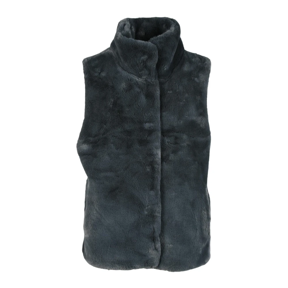 Rino&Pelle Gewatteerd Puffer Vest Gray Dames