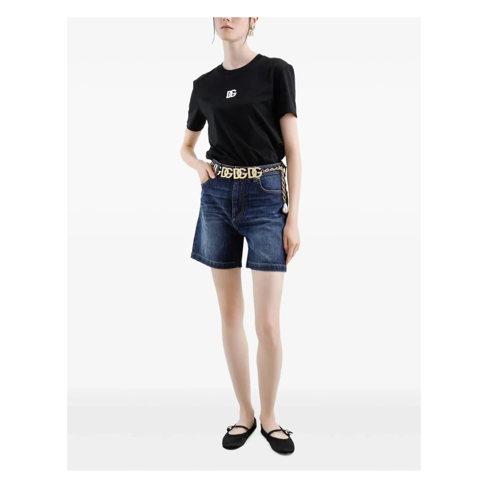 Dolce & Gabbana Nero T-Shirt Beige Dames
