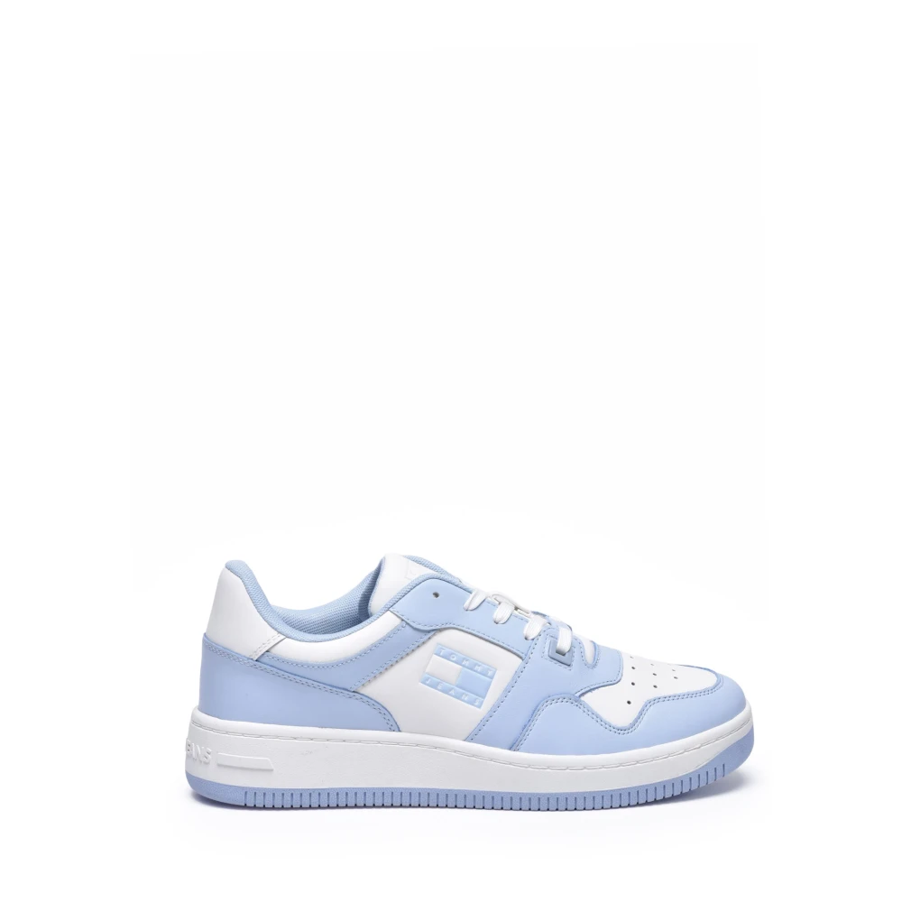 Tommy Jeans Retro Basket Tonal Dames Schoenen Wit