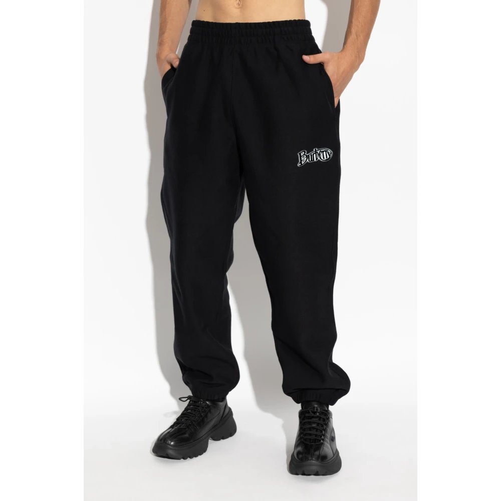 Burberry Sweatpants Black Heren
