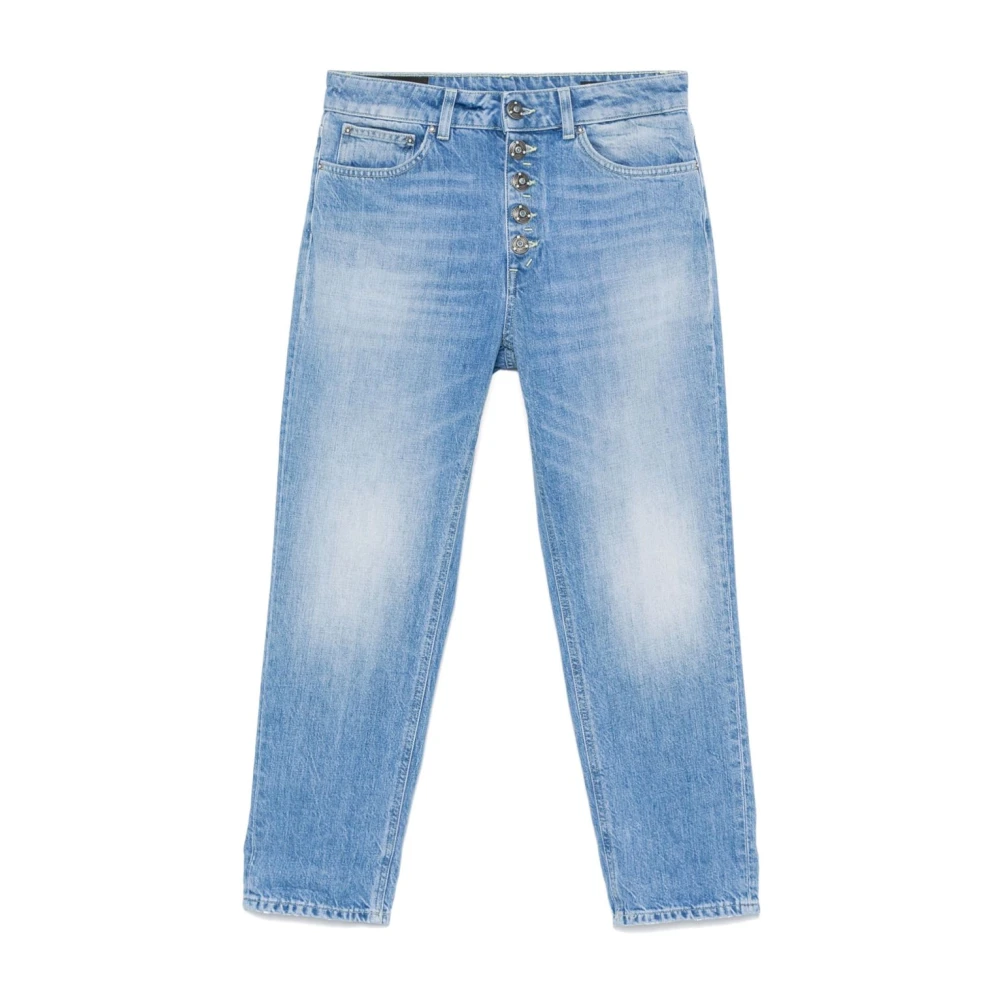Dondup Women's Blue Cropped Jeans, W28, Cropped Jeans