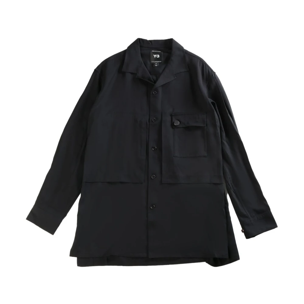 Y-3 Zwarte Shirt Collectie Black Heren