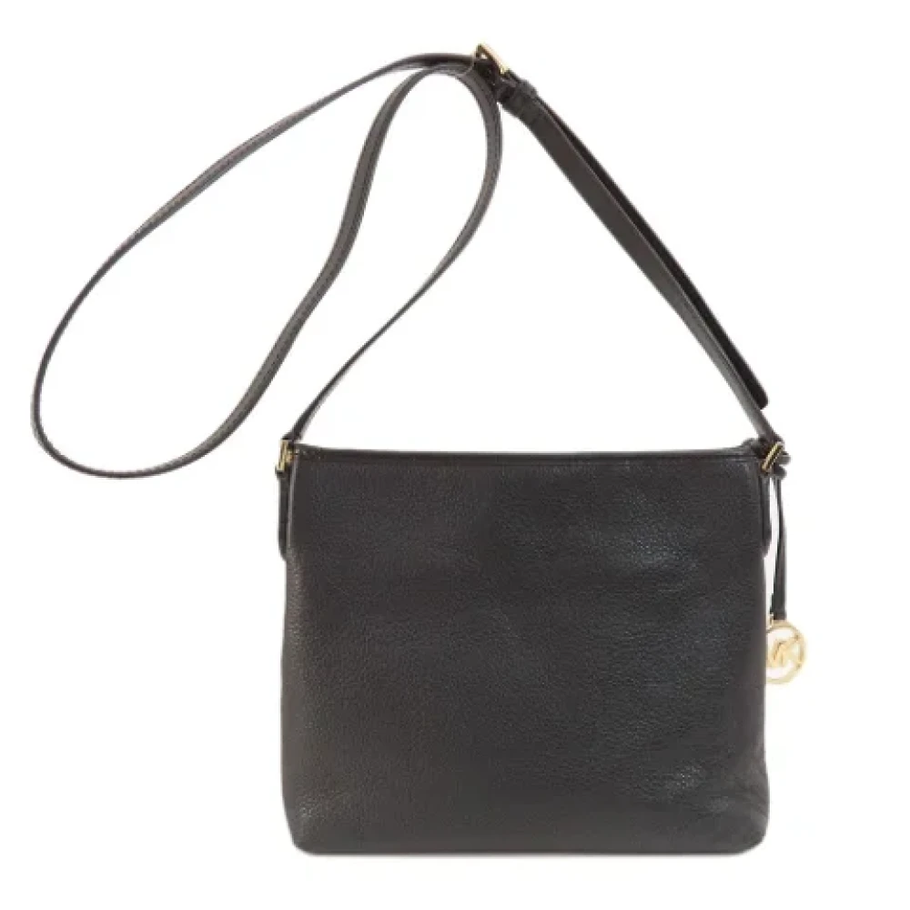 Michael Kors Pre-owned Leather shoulder-bags Black Dames