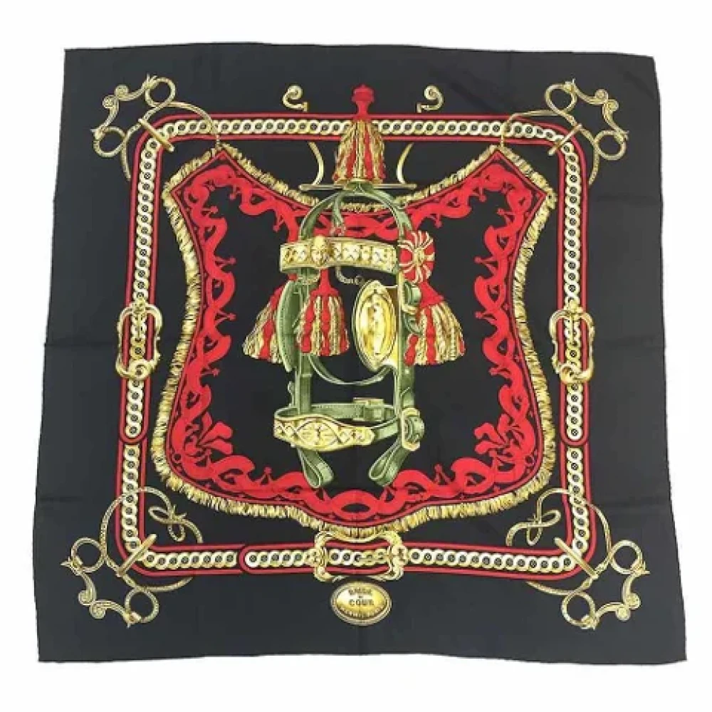 Pre-owned > Pre-owned Accessories > Pre-owned Scarves - - Hermès Vintage - Modalova