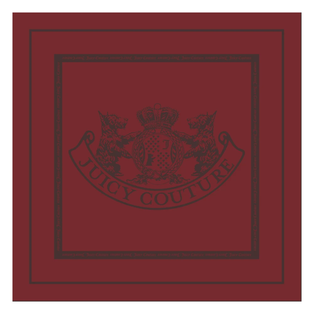 Juicy Couture Twig Heritage Foulard Red Dames