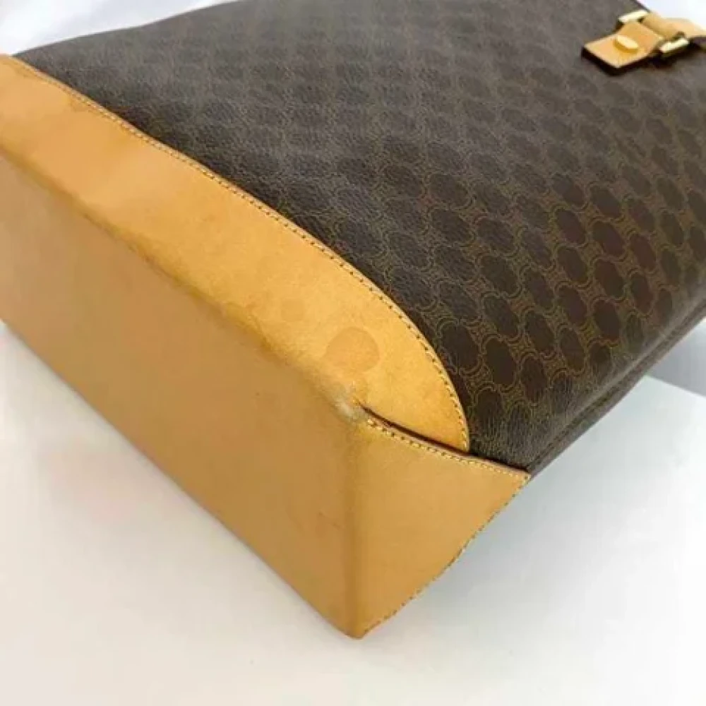 Celine Vintage Pre-owned Leather celine-bags Brown Dames