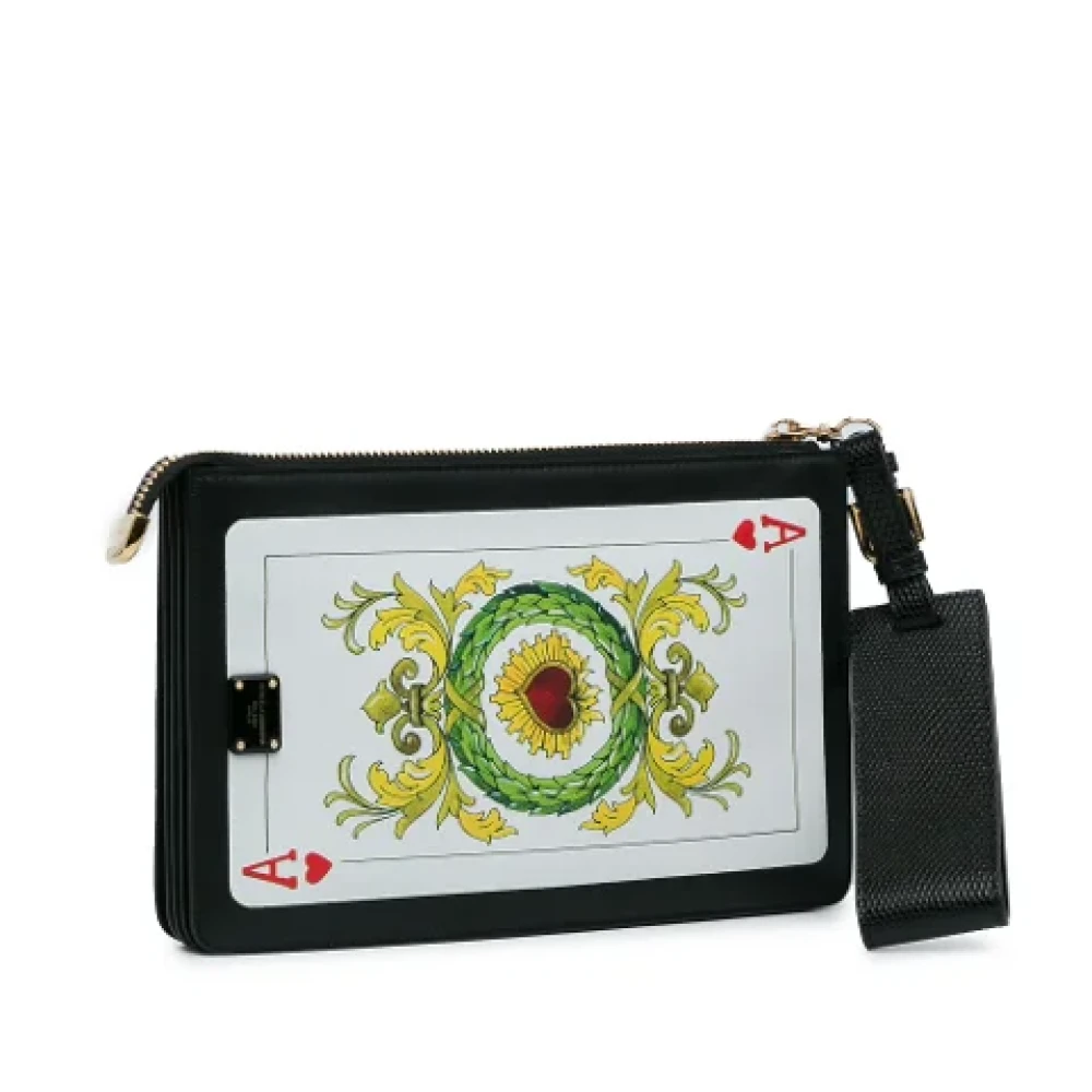 Dolce & Gabbana Pre-owned Leather clutches Multicolor Dames