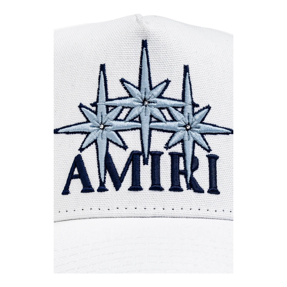 Amiri Baseballpet White Heren