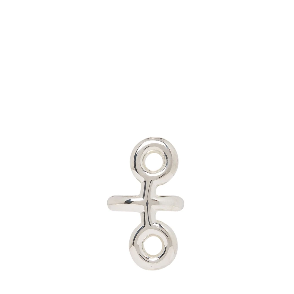 Charlotte Chesnais Women's Gray Binary Ear Cuff