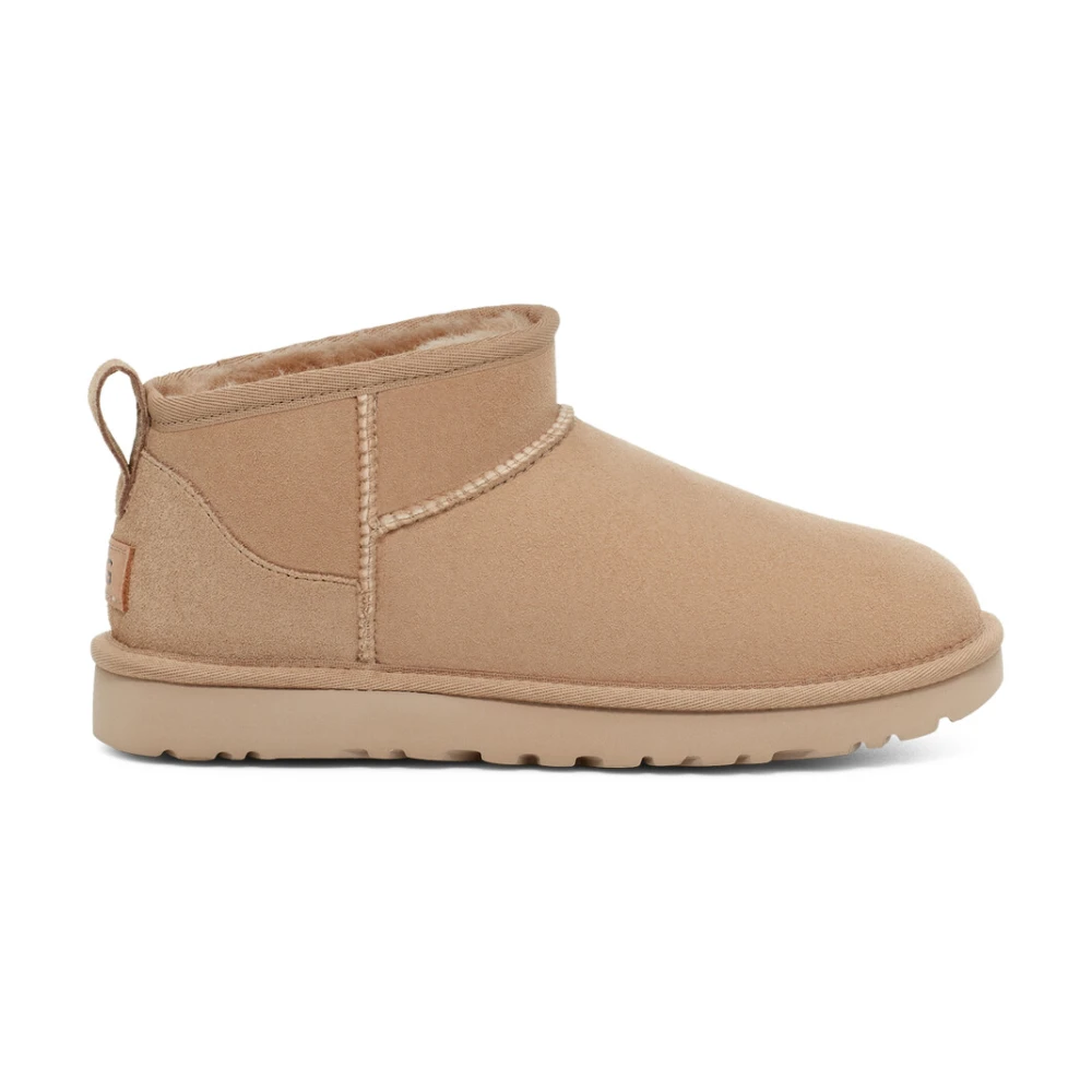 UGG Beige Suede Leather Ankle Boots - EU39/US9 - Image 16