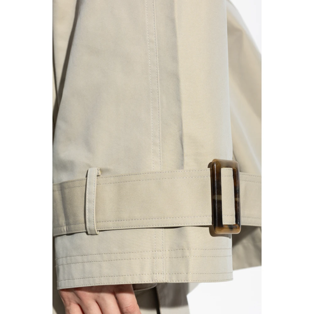 Gestuz Korte trenchcoat Birdiegz Green Dames