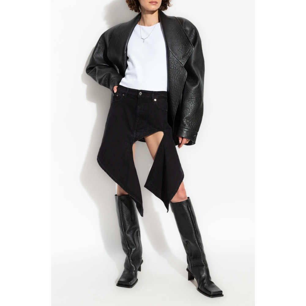Y Project Denim rok Black Dames