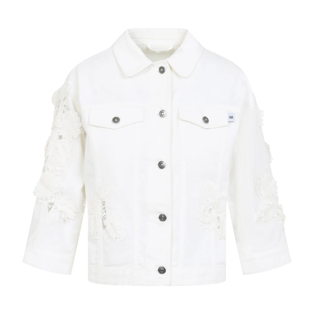 Ermanno Scervino Witte Jas voor Vrouwen White Dames