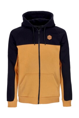 black-khaki-zip-hoodie-with-drawstring