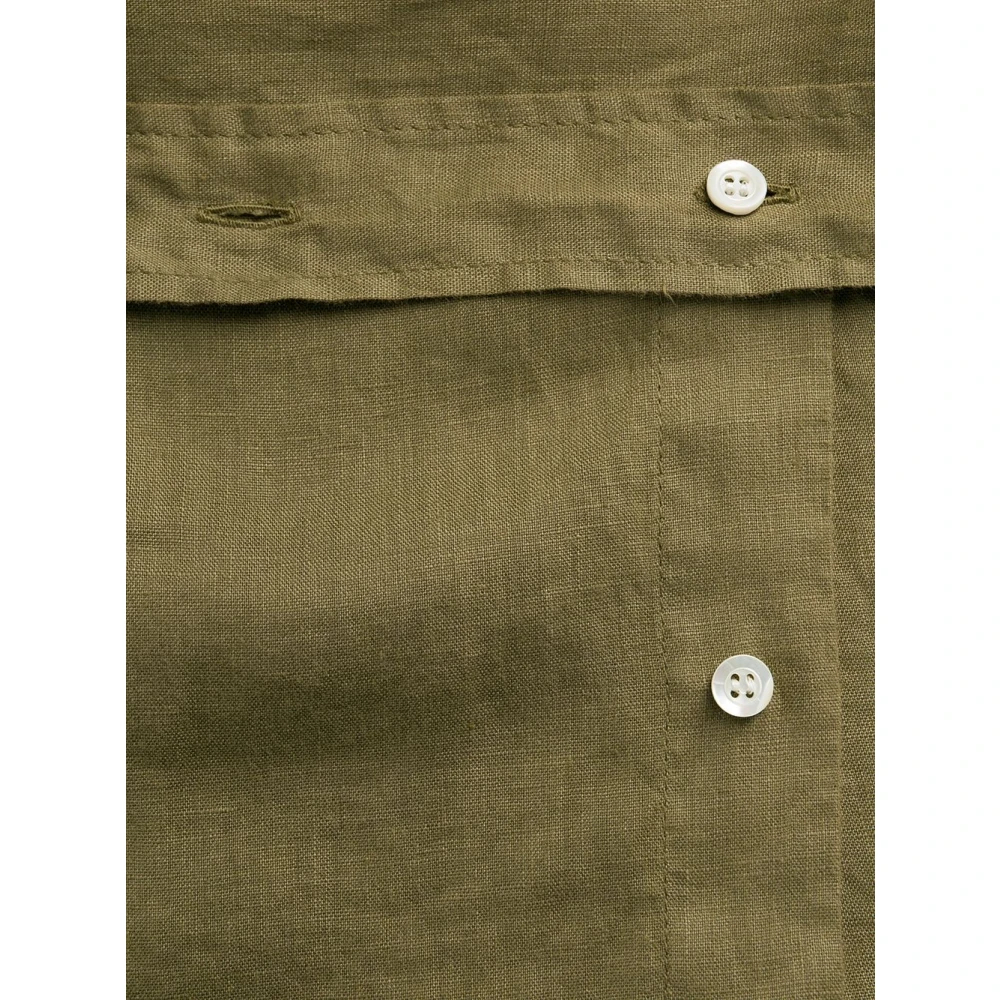 Aspesi Groene Casual Shirt voor Mannen Green Heren