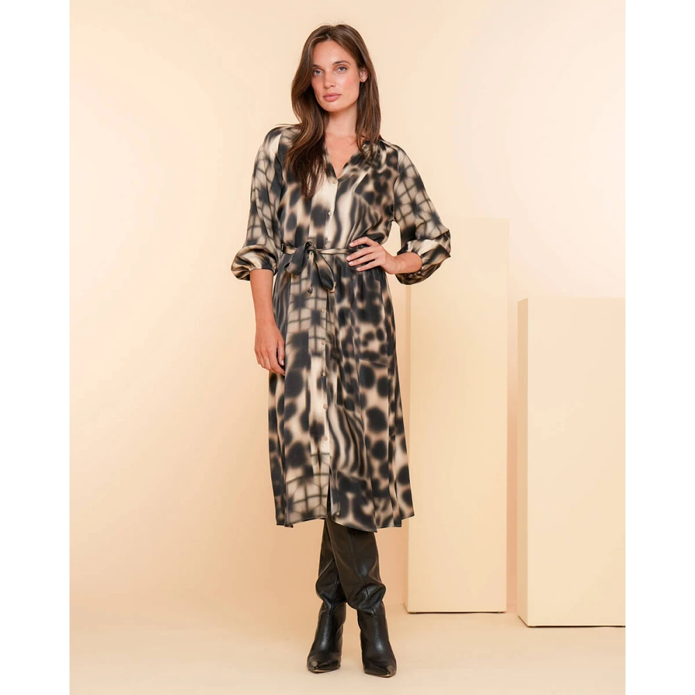 Geisha Elegante Jurk 47615-20 Multicolor Dames
