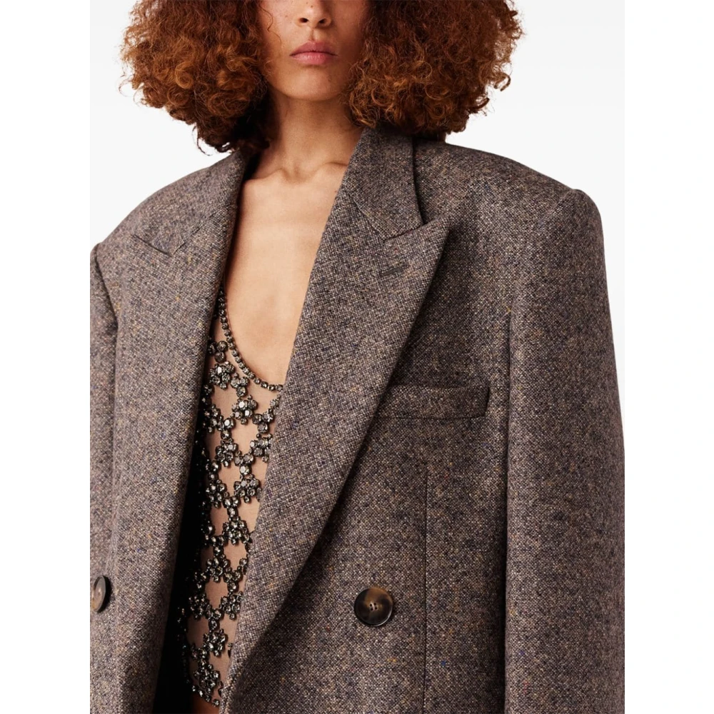 Stella Mccartney Stijlvolle Jassen Gray Dames