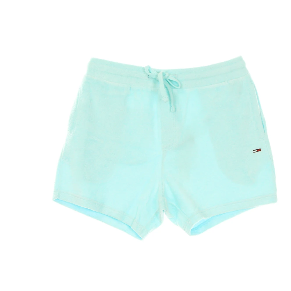 Tommy Hilfiger Men's Blue Casual Shorts, M, Toweling Aqua Coast Shorts