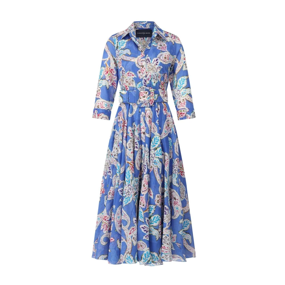 Samantha Sung Jurk met Paisley-print Aster Multicolor Dames