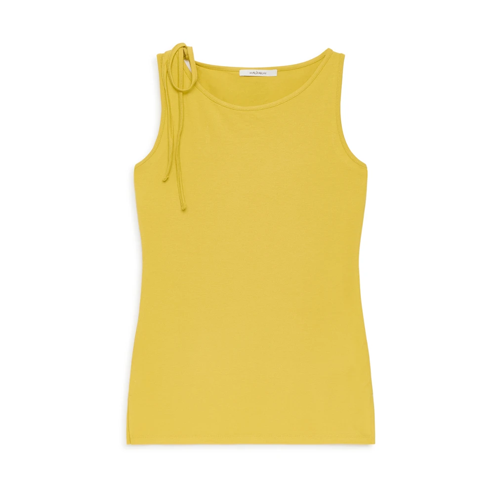 Maliparmi Zachte Jersey TOP Yellow Dames