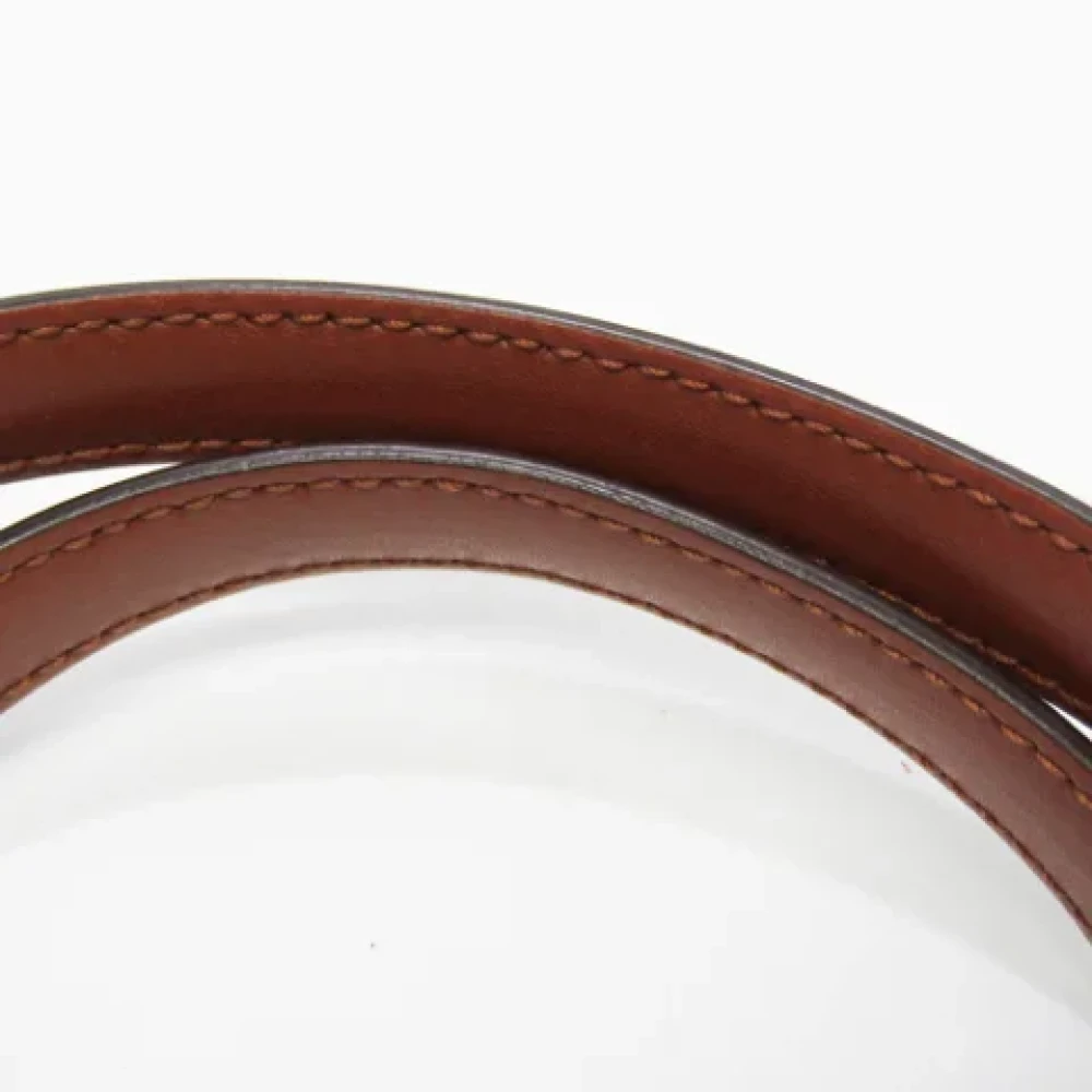 Salvatore Ferragamo Pre-owned Leather totes Brown Dames