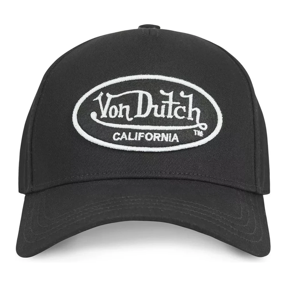 Von Dutch Klassieke Logo Zwarte Pet Black Heren